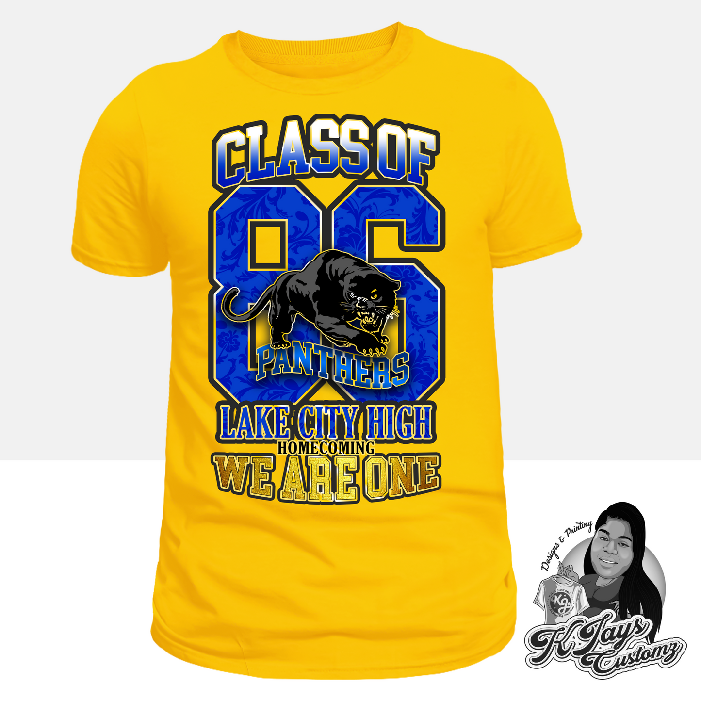 Custom T-Shirt (Center Print/Regular Design) - HOCO