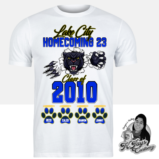 Custom T-Shirt (Center Print/Regular Design) - HOCO Dye Sub